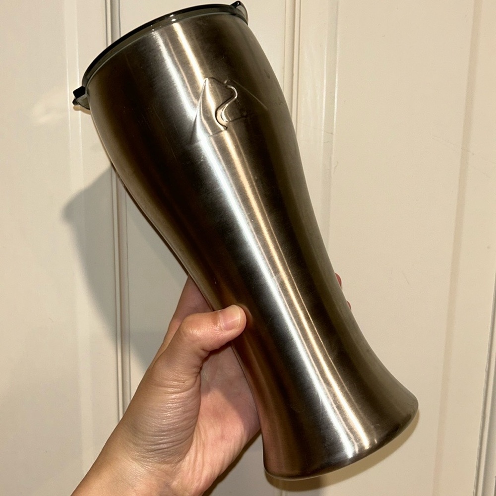 Ozark trail 20oz ounce double wall vacuum sealed stainless steel beer st…